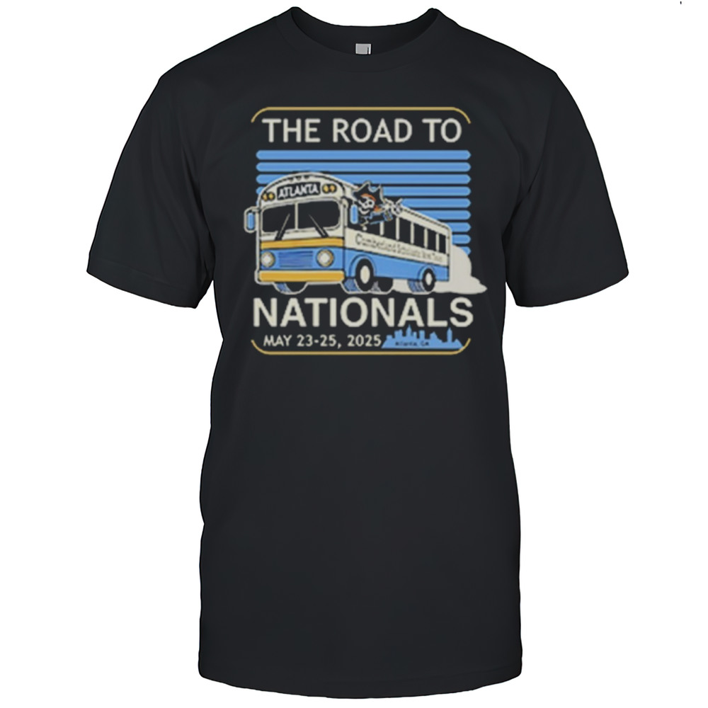 Cumberland Scholastic Bowl The Road To Nationals May 23-25 2025 T-shirt