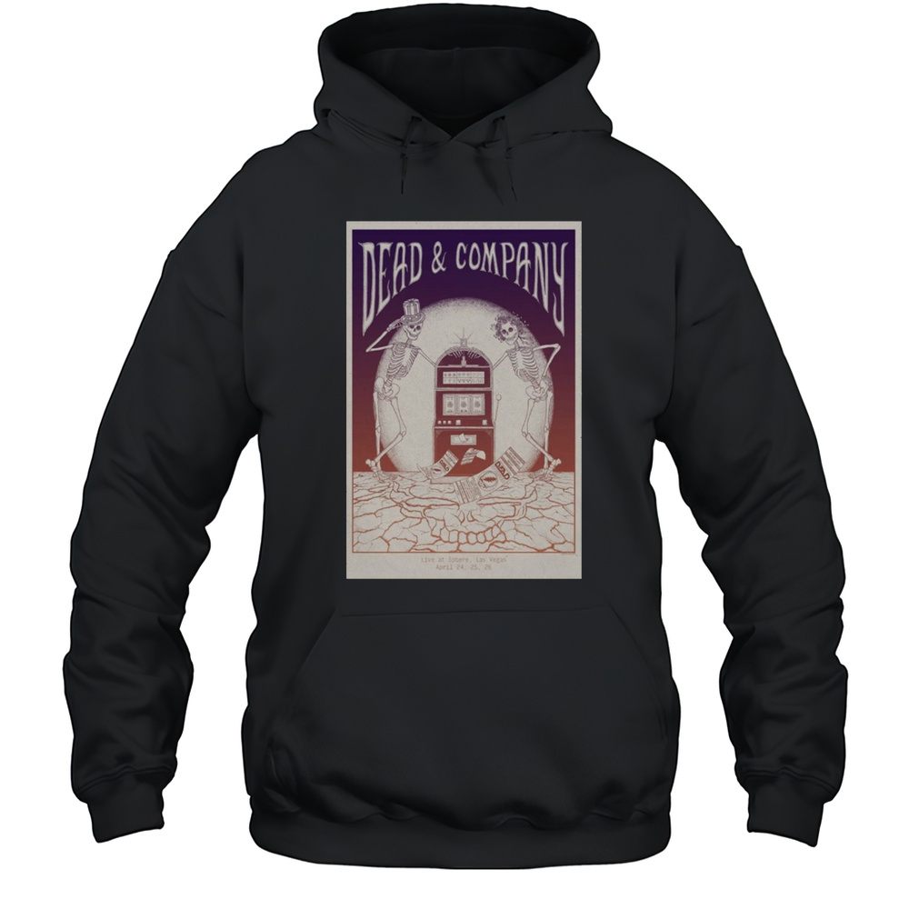 Dead  Company Live At Sphere Las Vegas NV April 24-25-26 2025 Tour T-shirt Unisex Hoodie