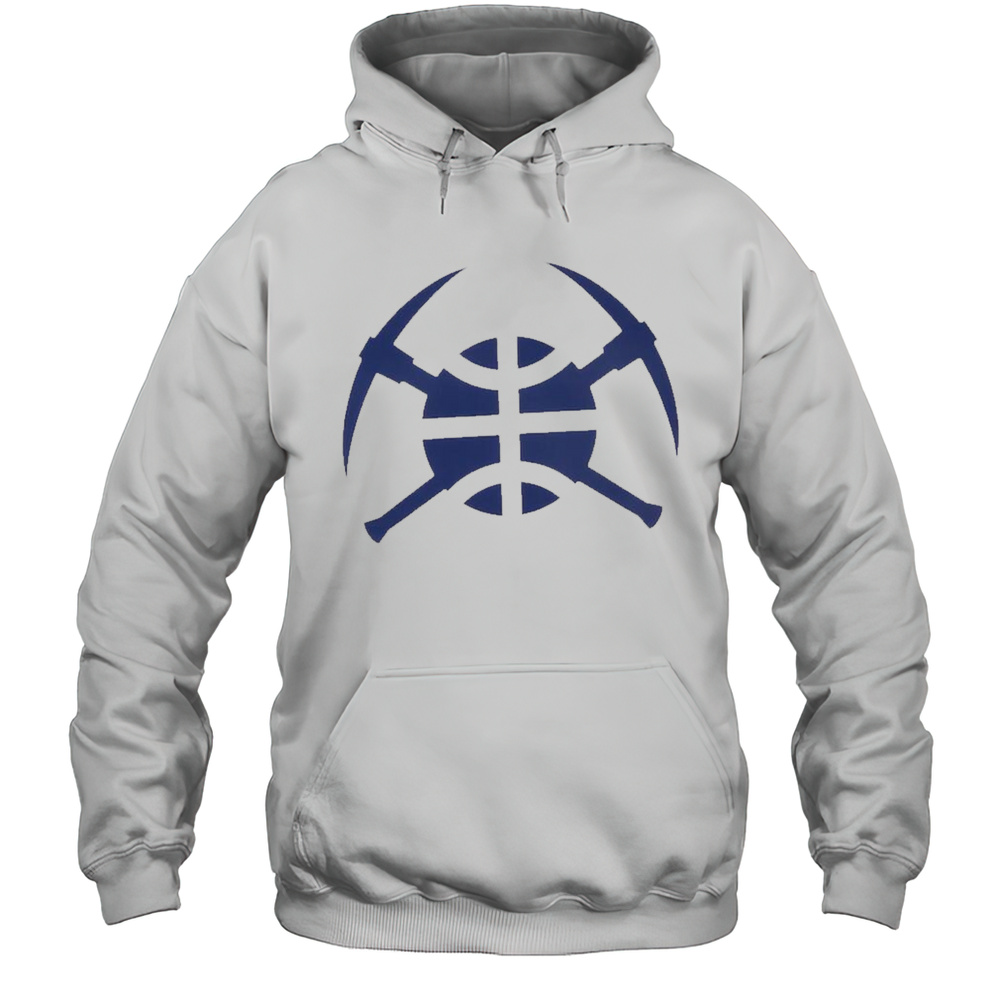 Denver Nuggets FISLL Burst T Shirt Unisex Hoodie