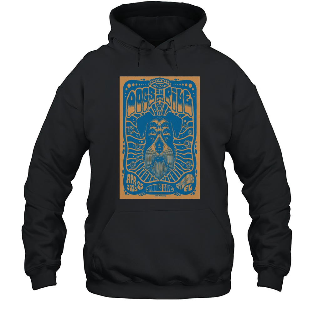 Dogs In A Pile At Jannus Live In St Petersburg FL On April 25 2025 Tour T-shirt Unisex Hoodie