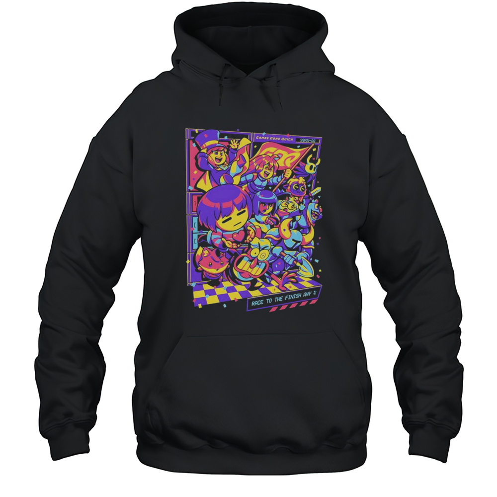 GDQ Race To The Finish Shirt Unisex Hoodie