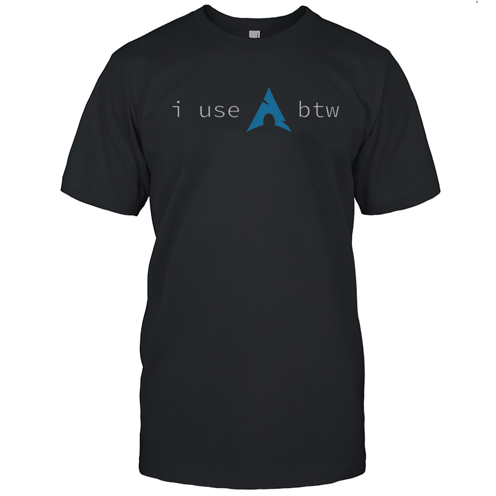 I Use Arch Btw Meme T-Shirt