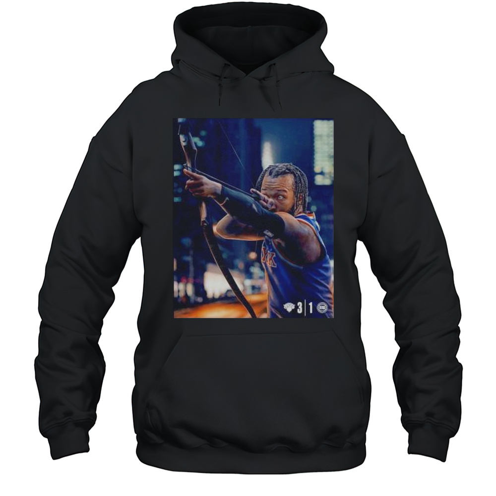 Jalen Brunson New York Knicks Win Detroit Pistons Shirt Unisex Hoodie