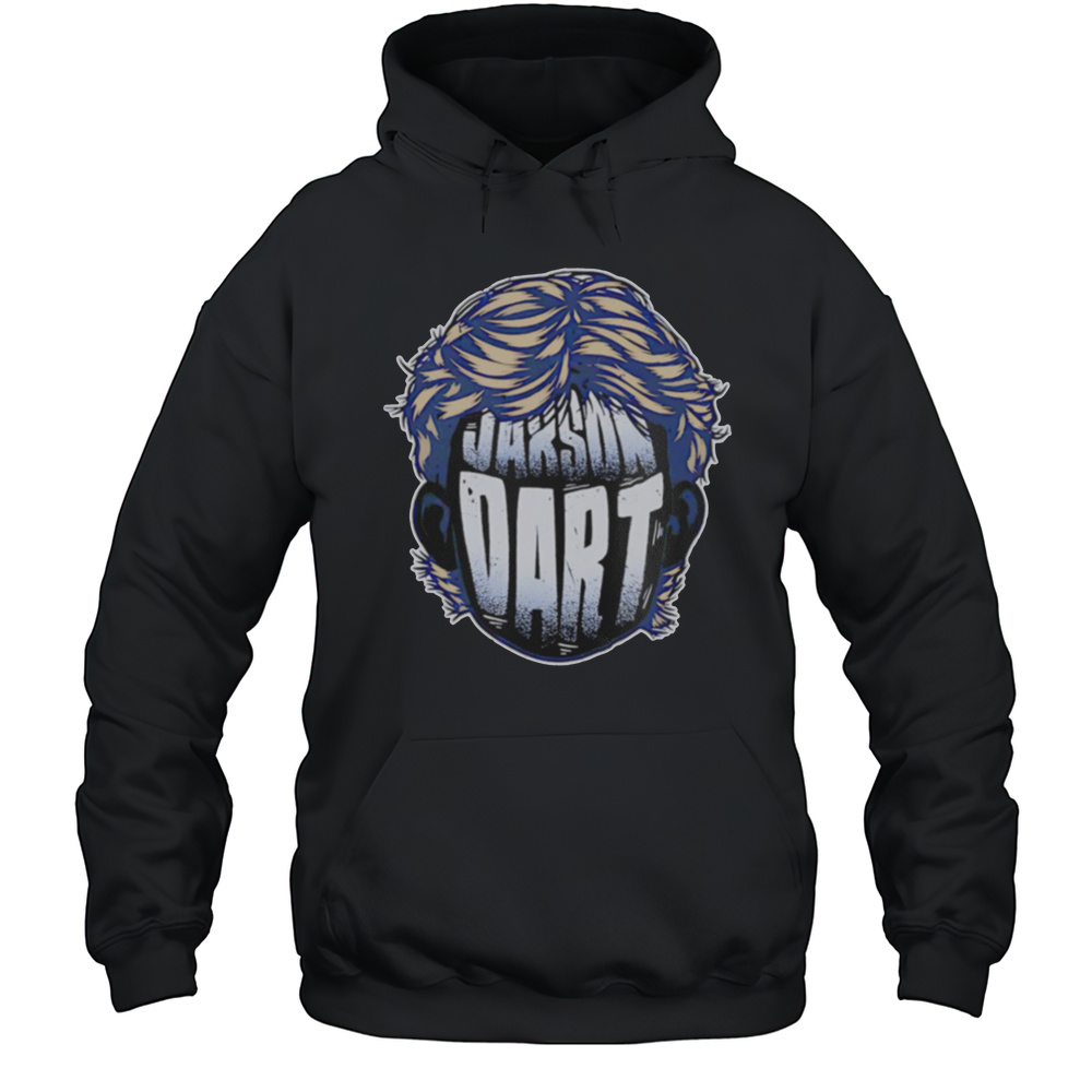 Jaxson Dart New York G Silhouette Big Face Shirt Unisex Hoodie