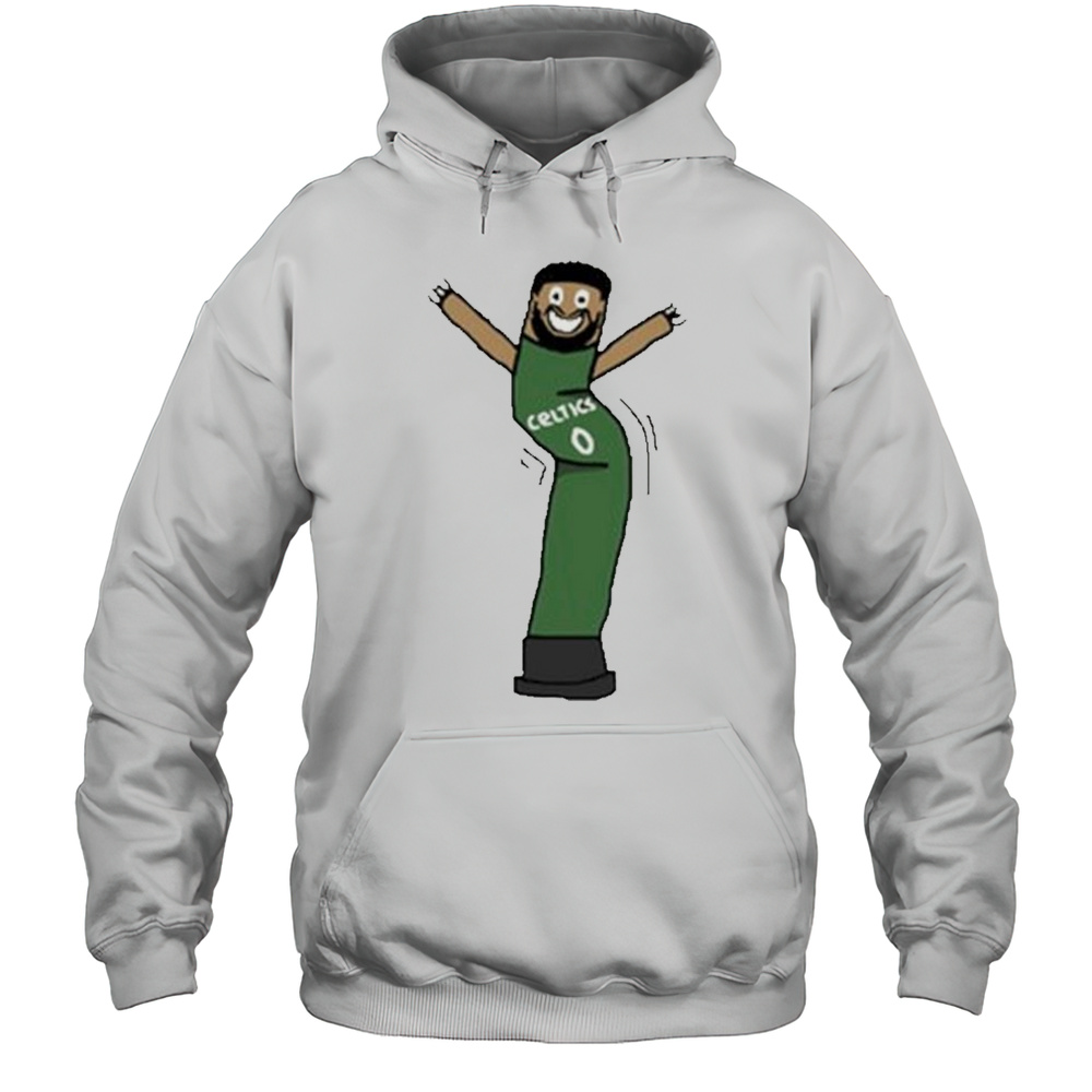 Jayson Tatum Inflate-Tum Boston Celtics Cartoon T-shirt Unisex Hoodie