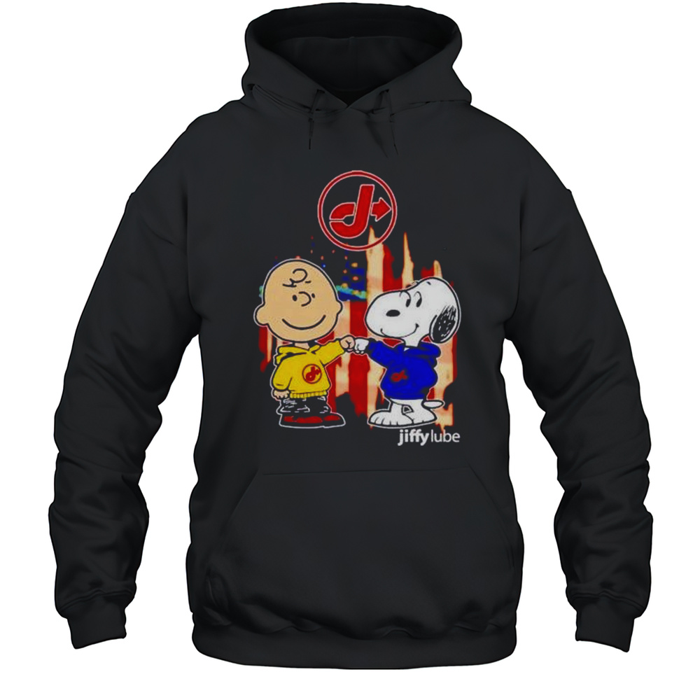 Jiffy Lube Charlie Brown And Snoopy Shirt Unisex Hoodie