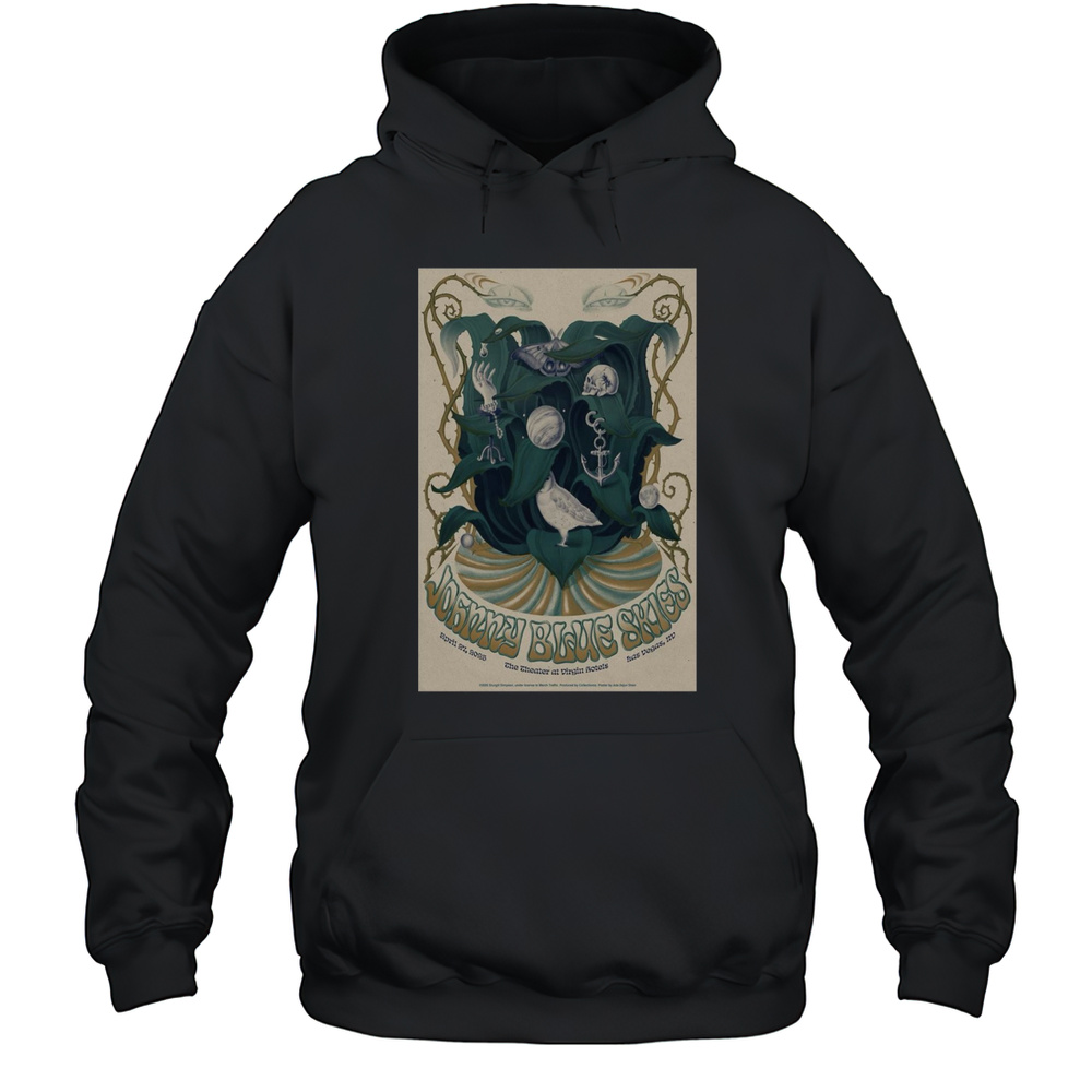 Johnny Blue Skies The Theater At Virgin Hotels Las Vegas NV April 27 2025 T-shirt Unisex Hoodie