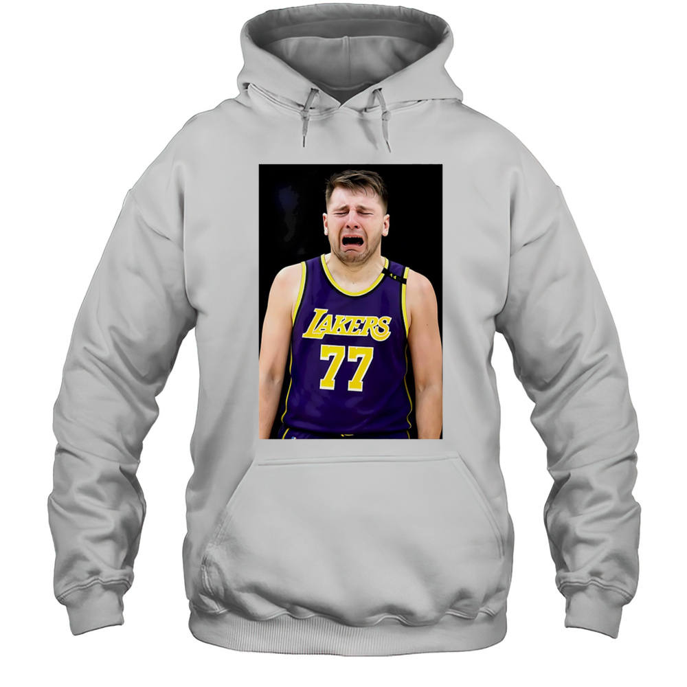 Luka Doncic Crying Funny Shirt Unisex Hoodie