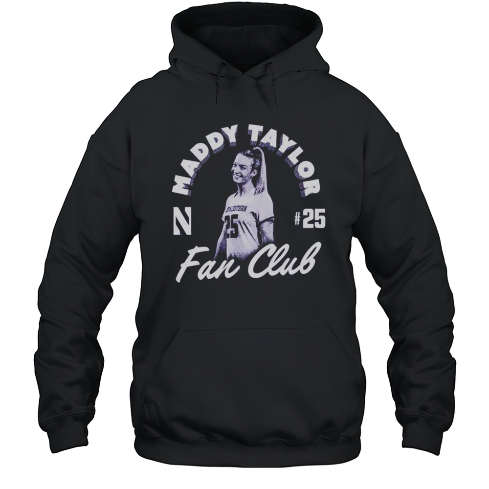 Madison Taylor Northwestern Wildcats Fan Club Shirt Unisex Hoodie