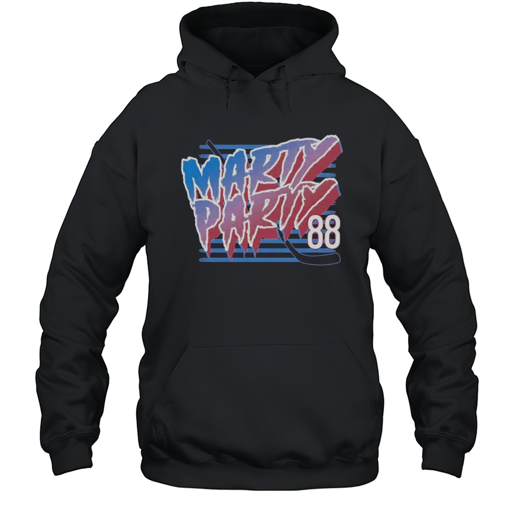 Marty Party 88 Martin Necas Colorado Avalanche Shirt Unisex Hoodie