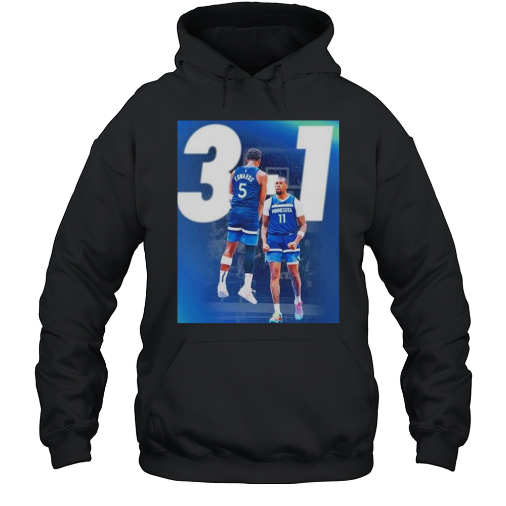 Minnesota Timberwolves Beat 3 1 Los Angeles Lakers Win Shirt Unisex Hoodie
