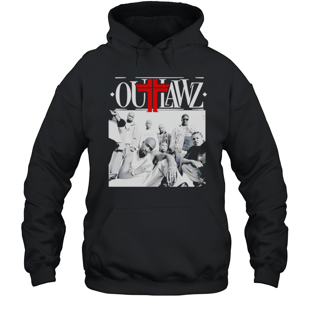 New Rare Outlawz Vintage Shirt Unisex Hoodie