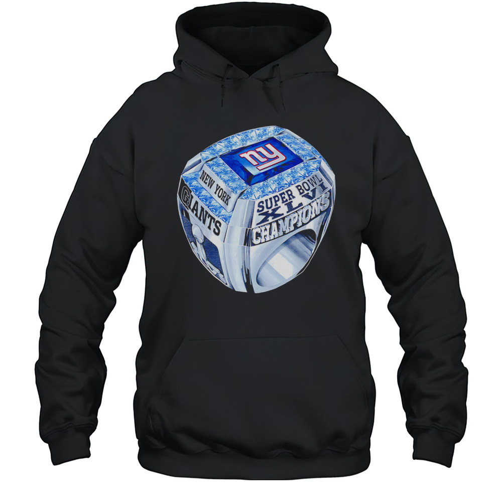 New York Giants Championship Ring Shirt Unisex Hoodie