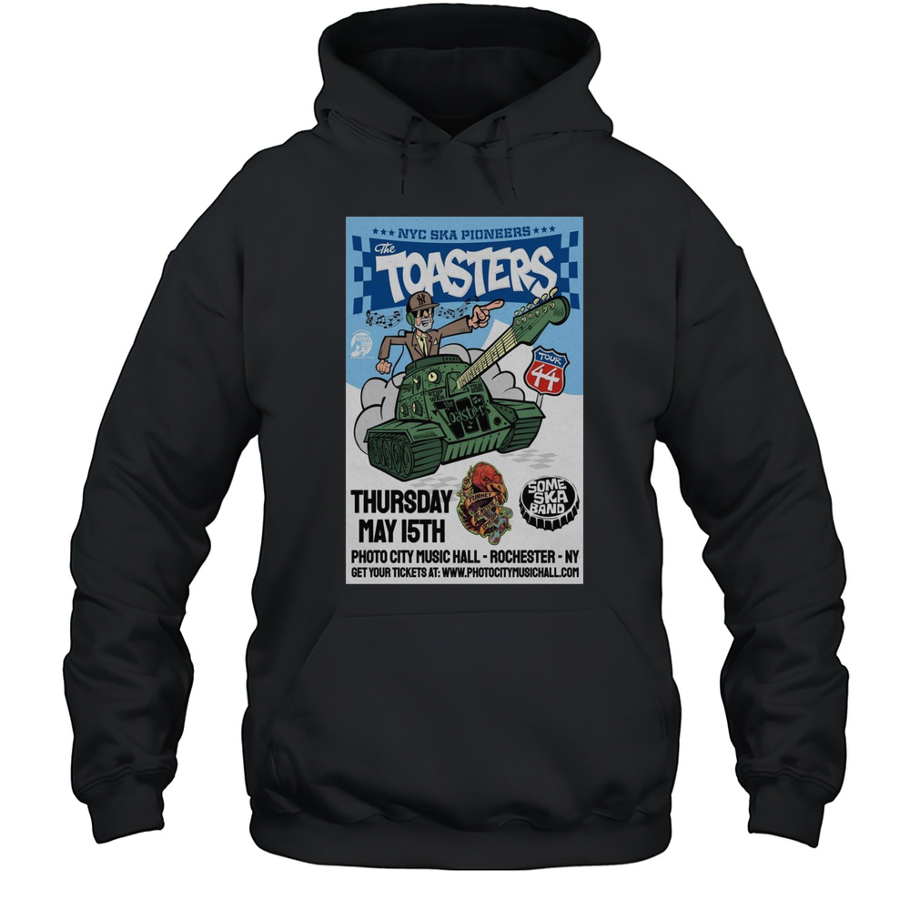 NYC Ska Pioneers The Toasters Rochester NY Show Thursday May 15 2025 T-shirt Unisex Hoodie
