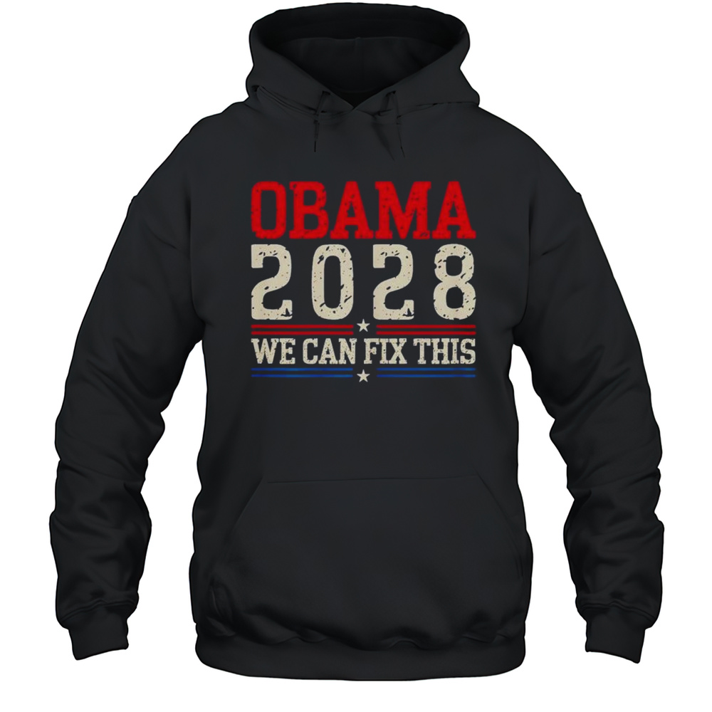 Obama 2029 We Can Fix This Shirt Unisex Hoodie