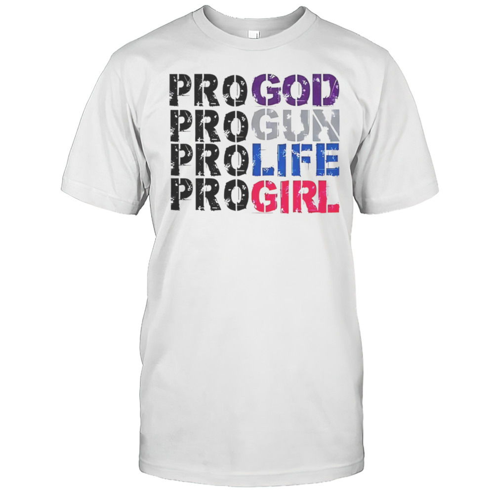 Progold Progun Profile Progirl Shirt