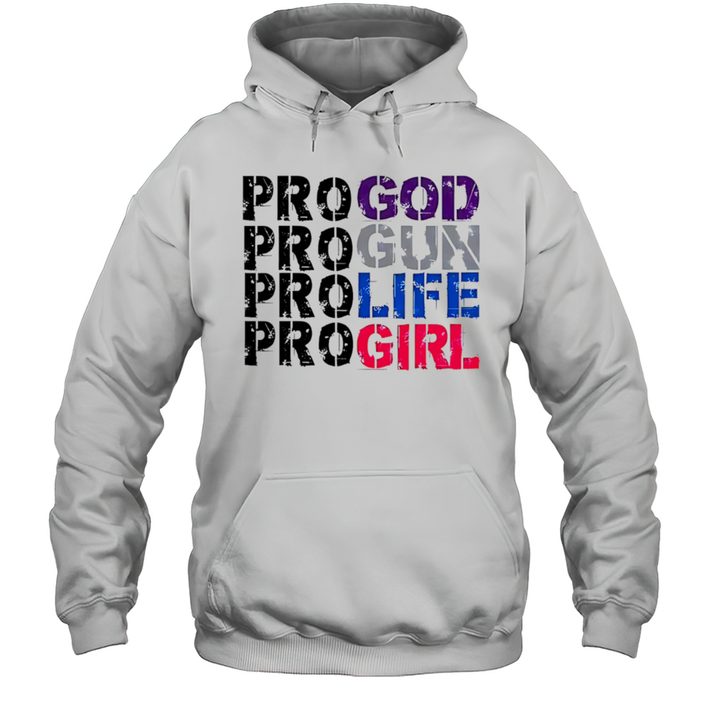 Progold Progun Profile Progirl Shirt Unisex Hoodie