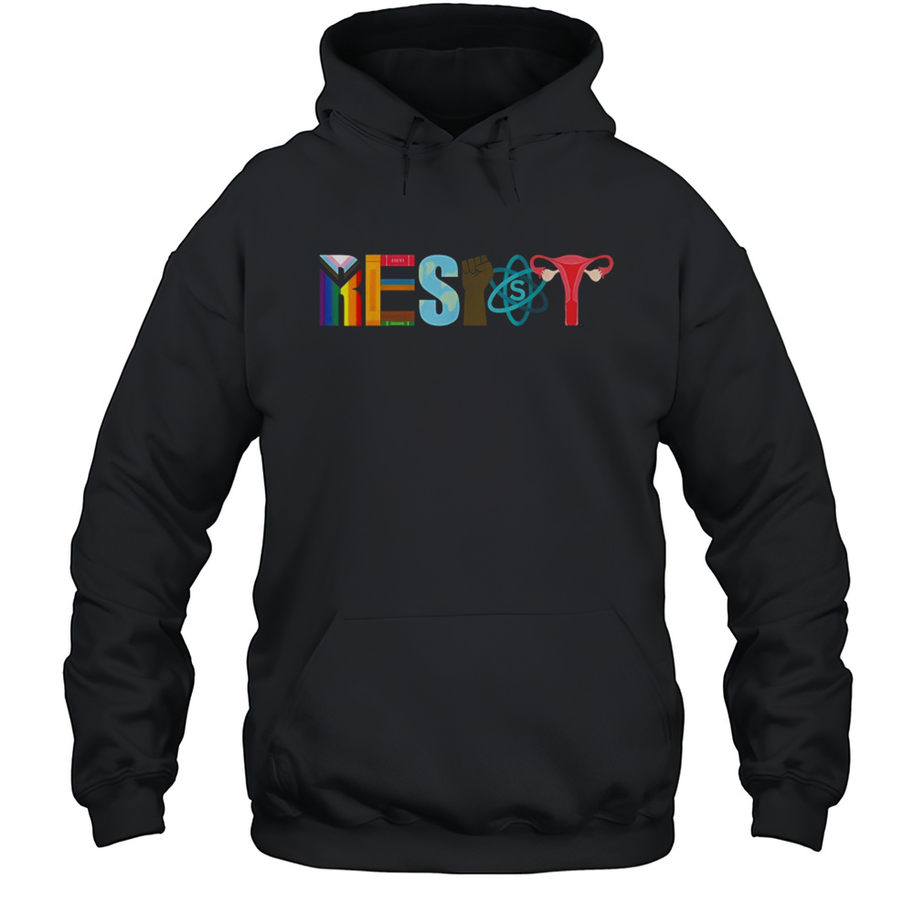 Resist Uterus Pride T-shirt Unisex Hoodie