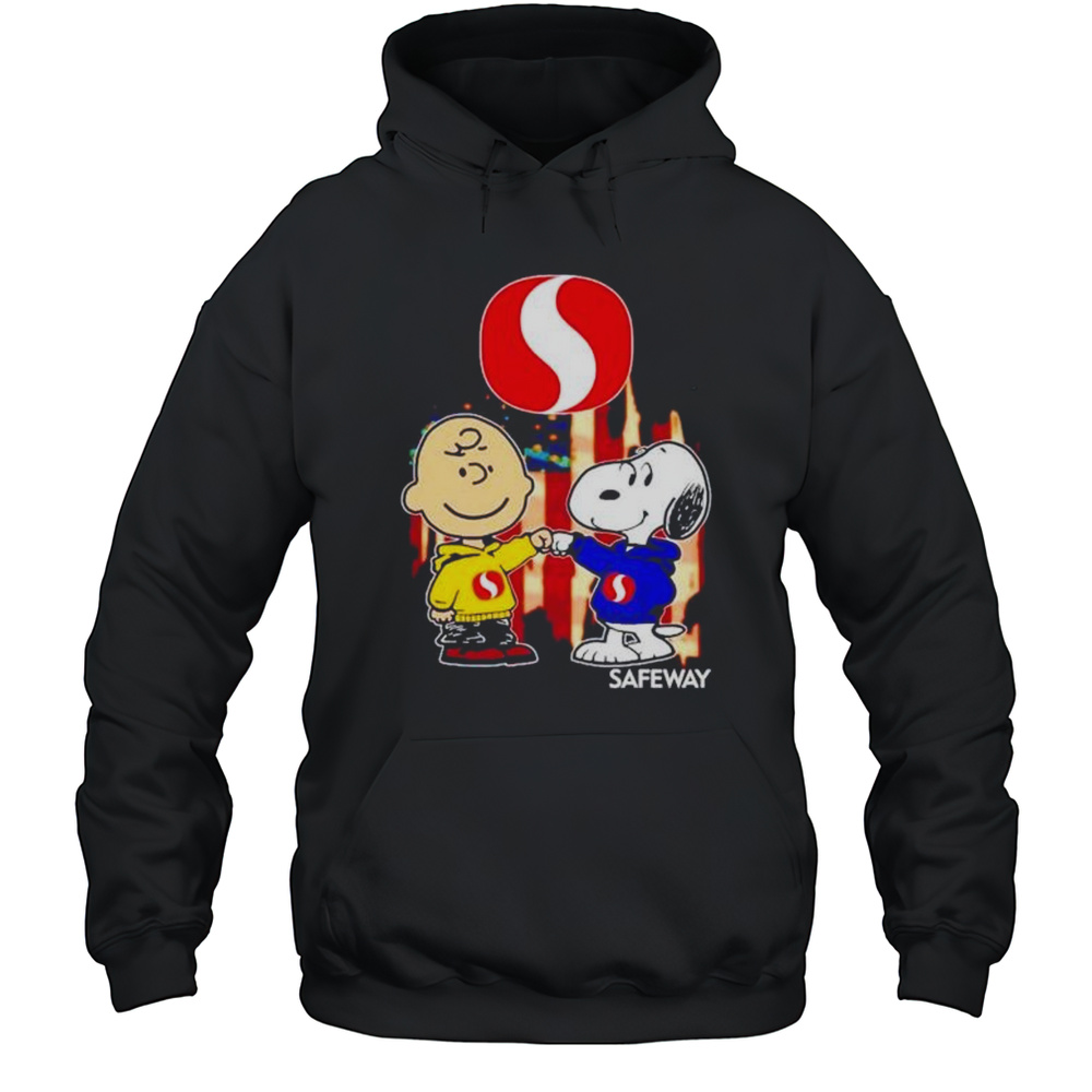 Safeway Charlie Brown And Snoopy Shirt Unisex Hoodie