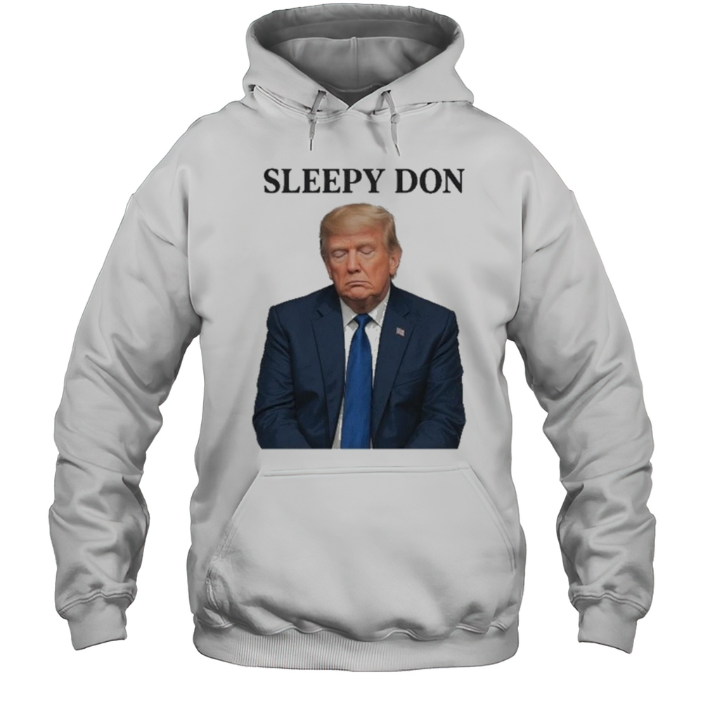 Sleepy Don Donald Trump Sleepy Joe Shirt Unisex Hoodie