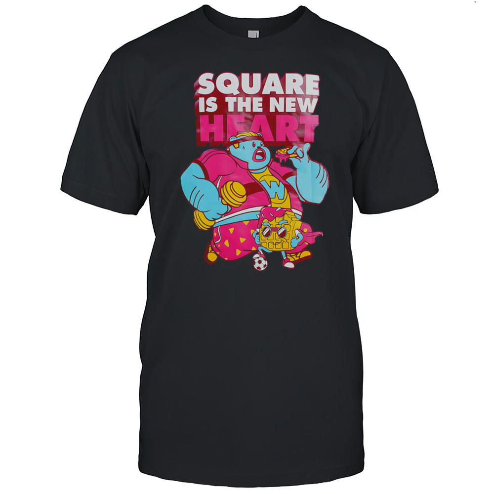Square Is The New Heart Shirt