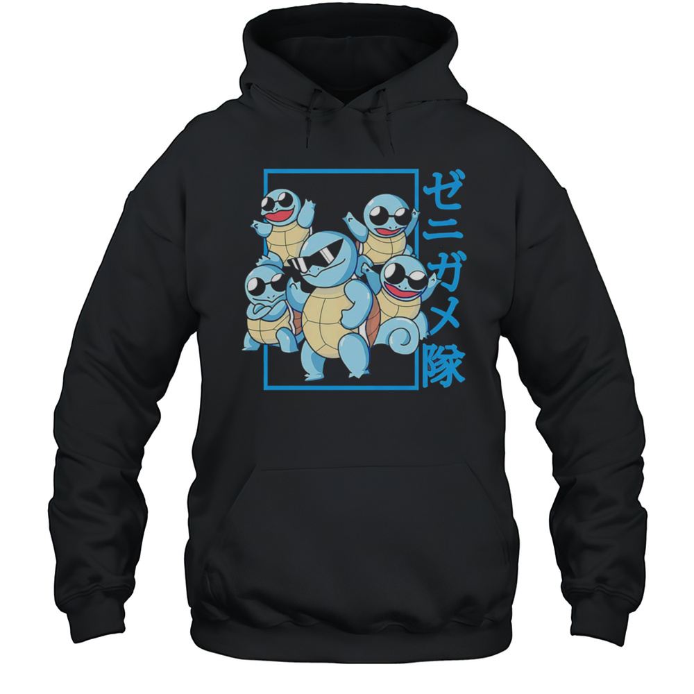 Squirtle Super Squad Cool Funny Shirt Unisex Hoodie