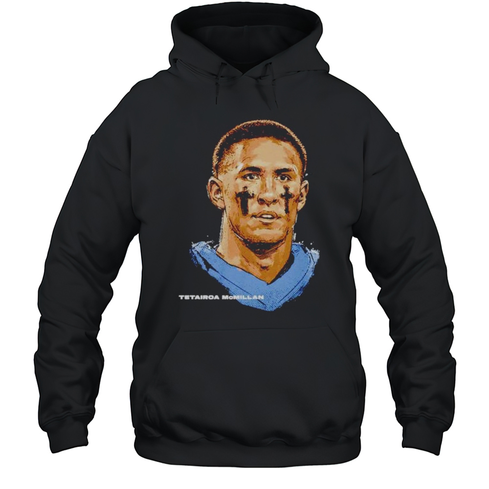 Tetairoa McMillan Carolina Panthers Portrait Shirt Unisex Hoodie