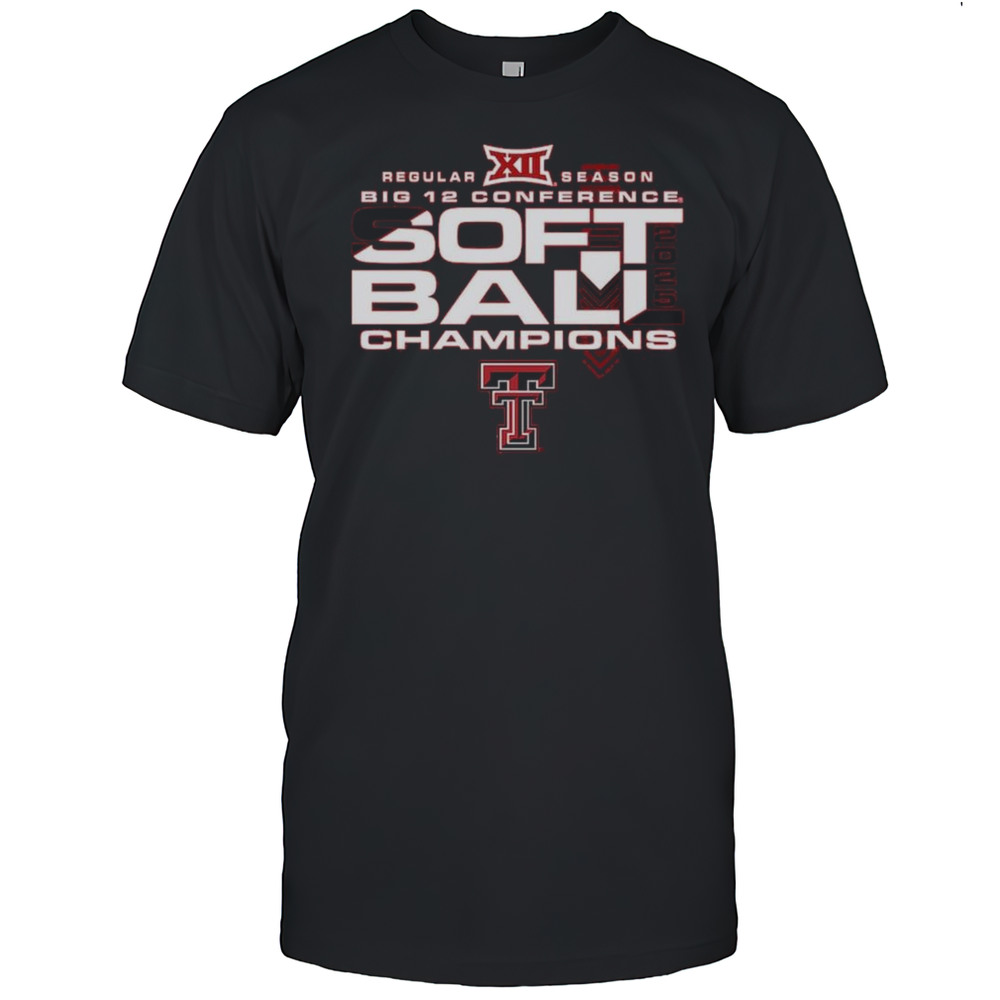 Texas Tech Red Raiders 2025 Big 12 Softball Regular Season Champions Shirt