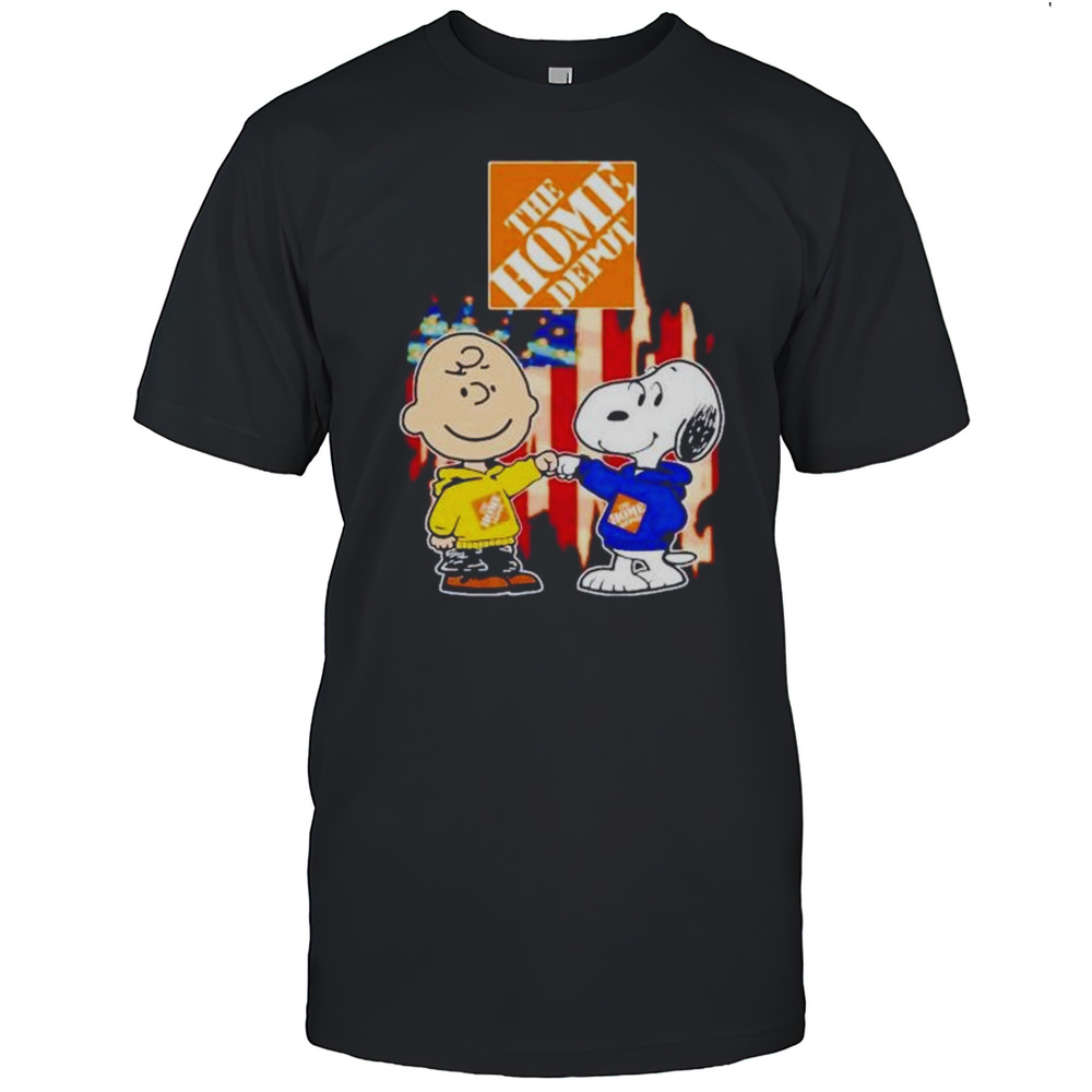 The Home Depot Charlie Brown And Snoopy Shirt