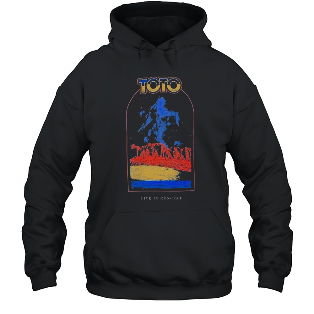 Toto Live In Concert Mountains T-shirt Unisex Hoodie