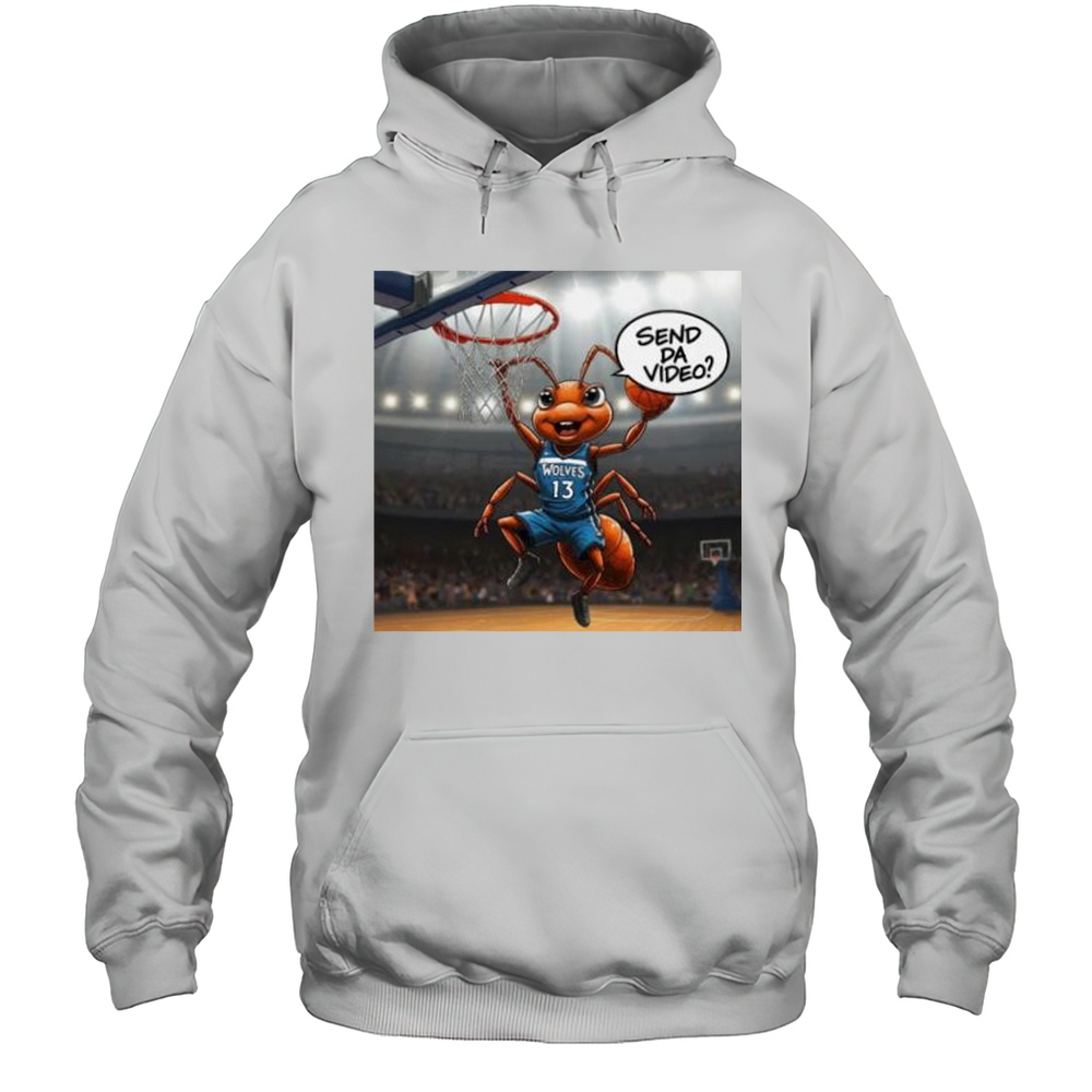 Tristen Newton Minnesota Timberwolves Ant Shirt Unisex Hoodie