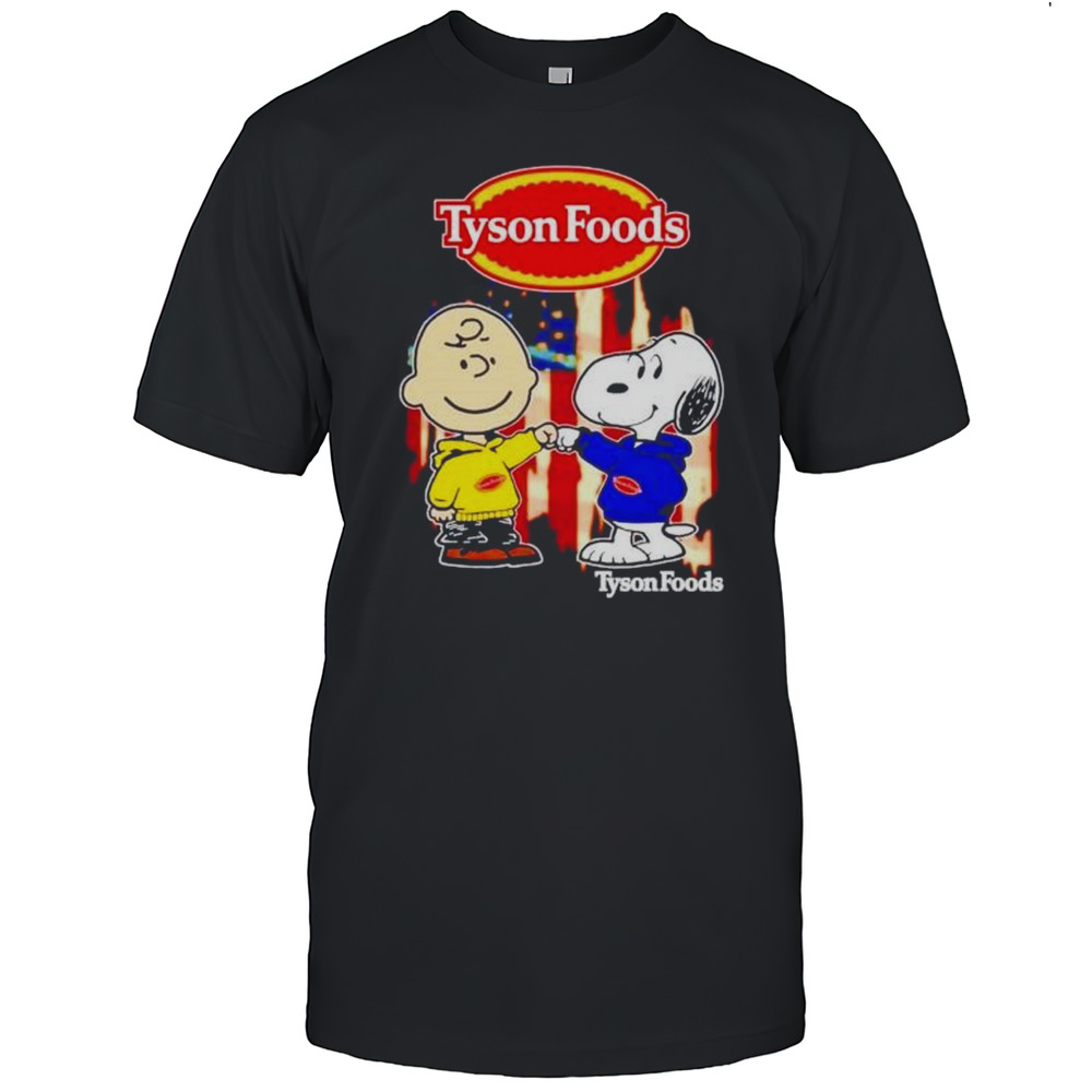 Tyson Foods Charlie Brown And Snoopy Shirt