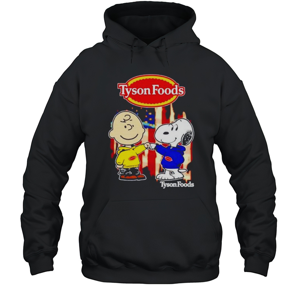 Tyson Foods Charlie Brown And Snoopy Shirt Unisex Hoodie