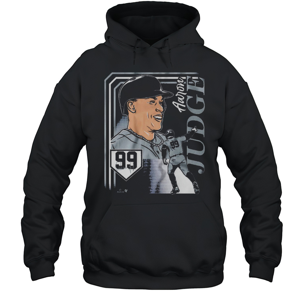 Aaron Judge 99 Collage Frame New York Yankees MLB Signature T-shirt Unisex Hoodie