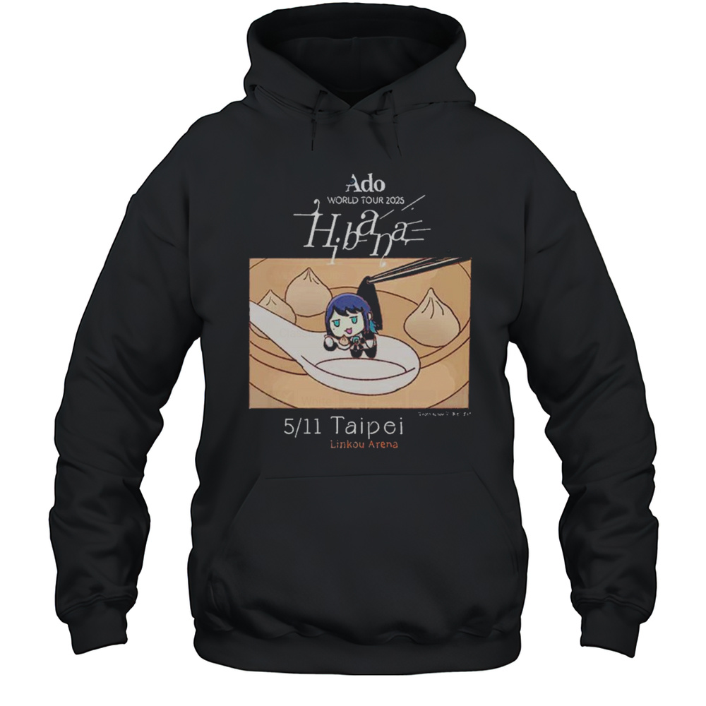 Ado Hibana World Tour 2025 May 11 2025 At Taipei Linkou Arena T-shirt Unisex Hoodie