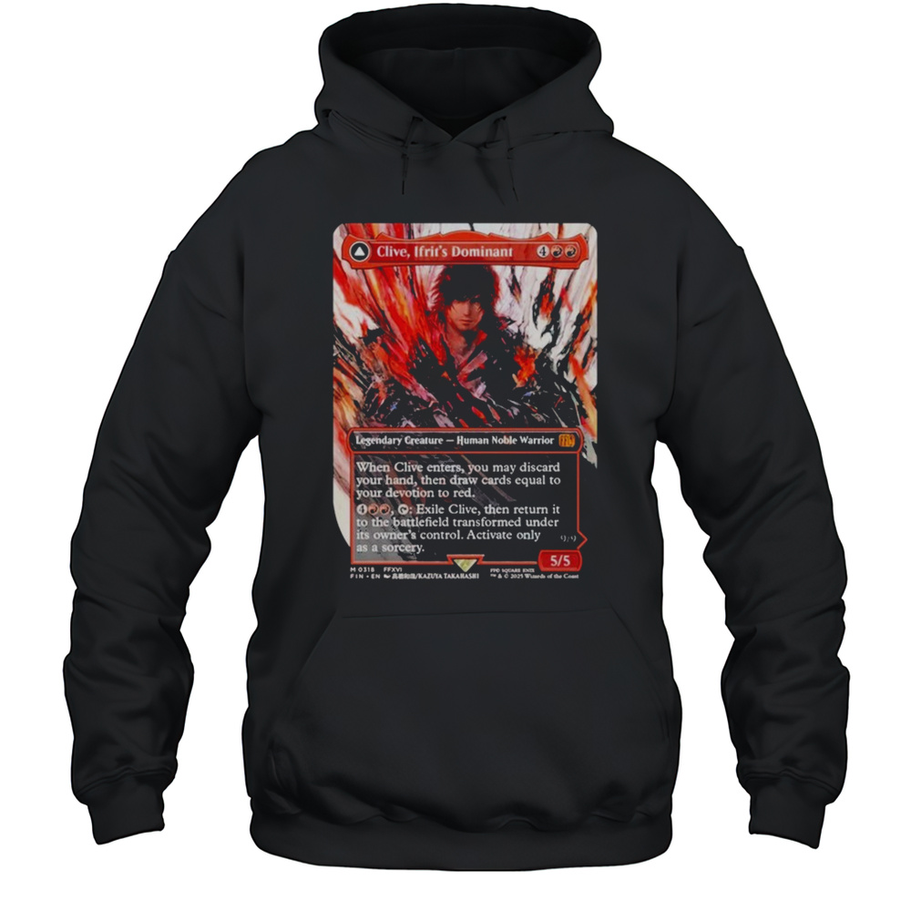 Ben Starr Clive Ifrits Dominant Card T-Shirt Unisex Hoodie