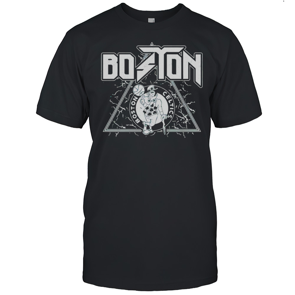 Boston Celtics Rock And Roll Angus Shirt