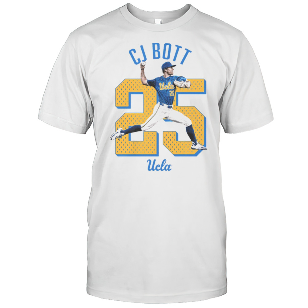 CJ Bott UCLA Bruins Baseball NCAA Division I Illustrated T-shirt