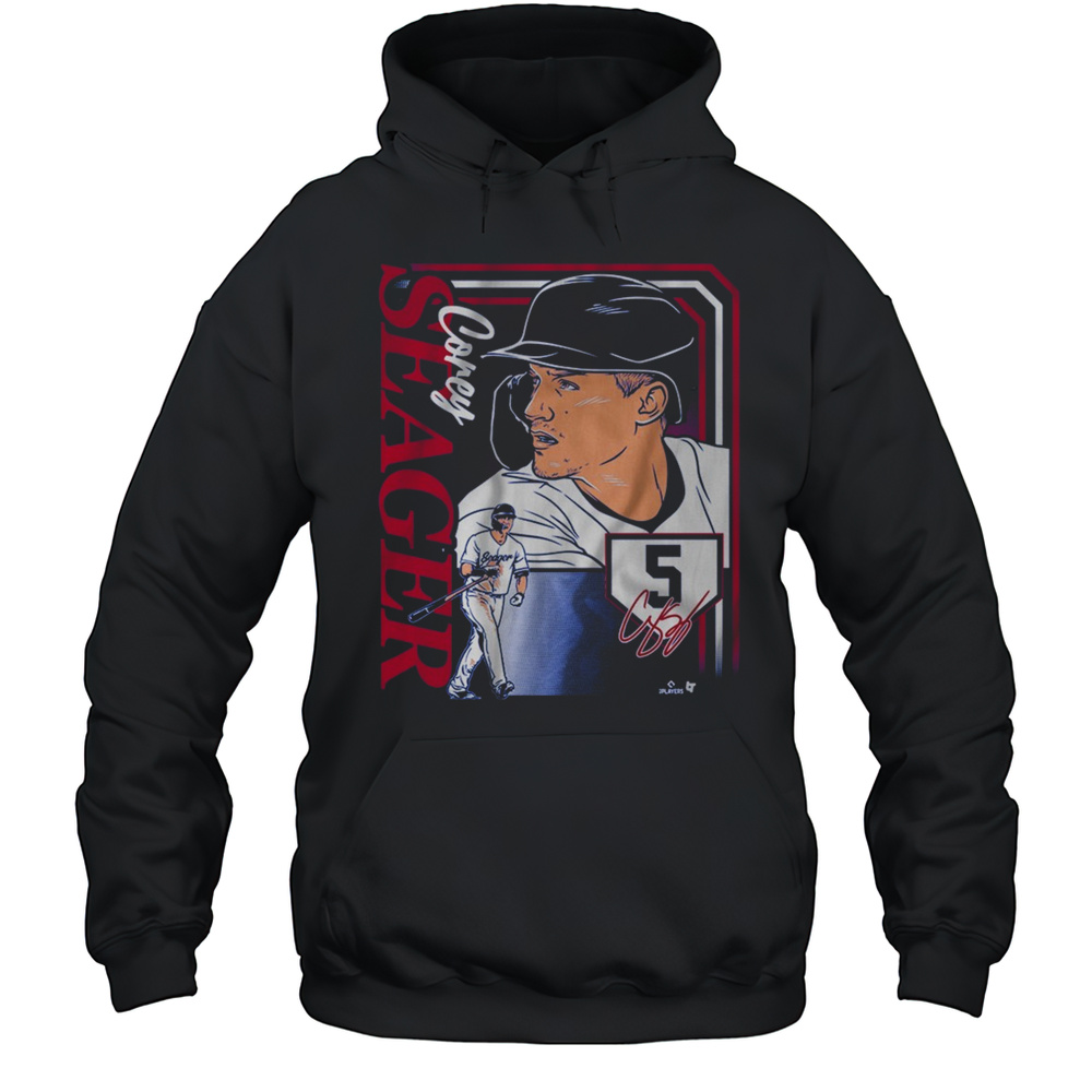 Corey Seager 5 Pittsburgh Pirates MLB Collage Frame Signature T-shirt Unisex Hoodie