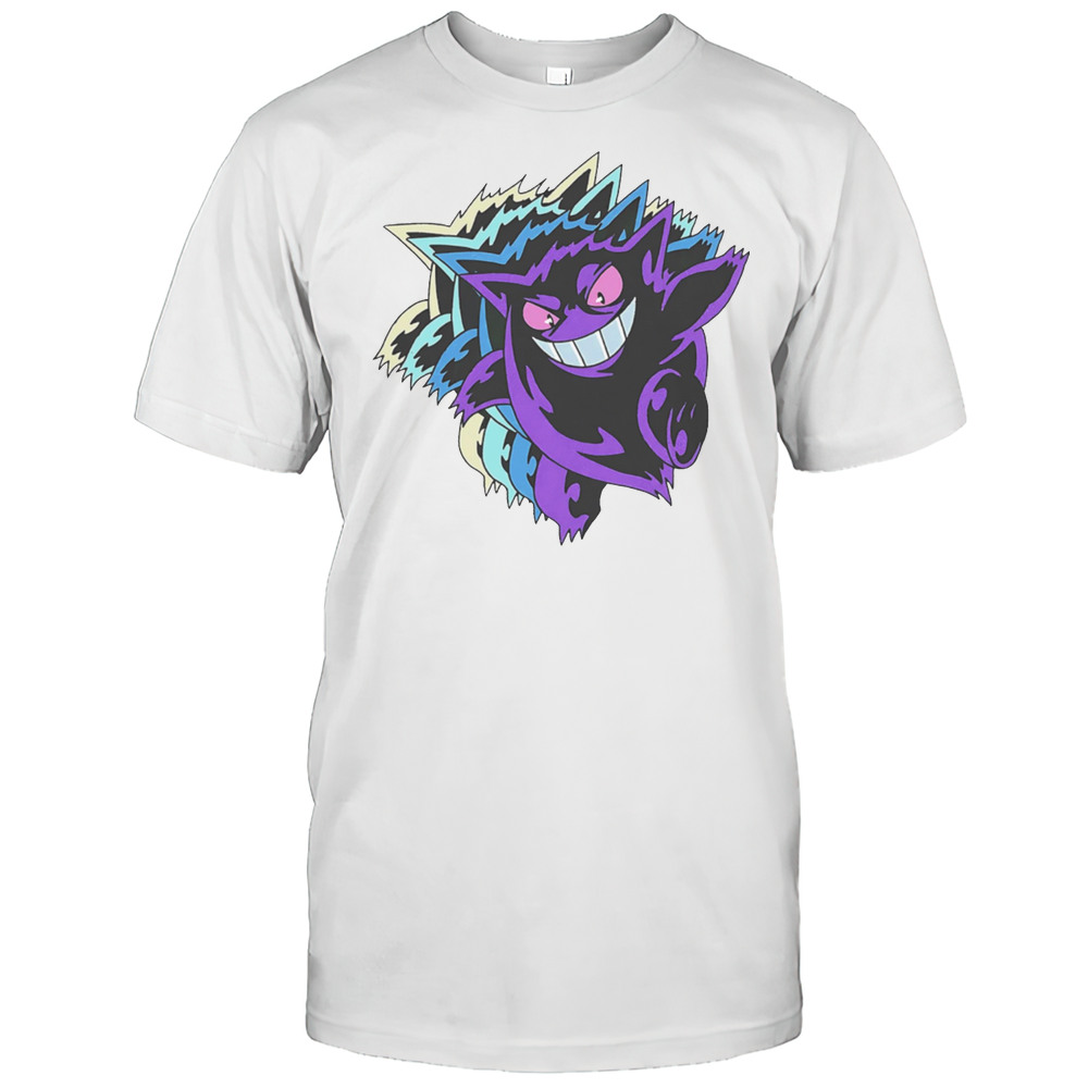 Cyberpunk Gengar Pokemon Shirt