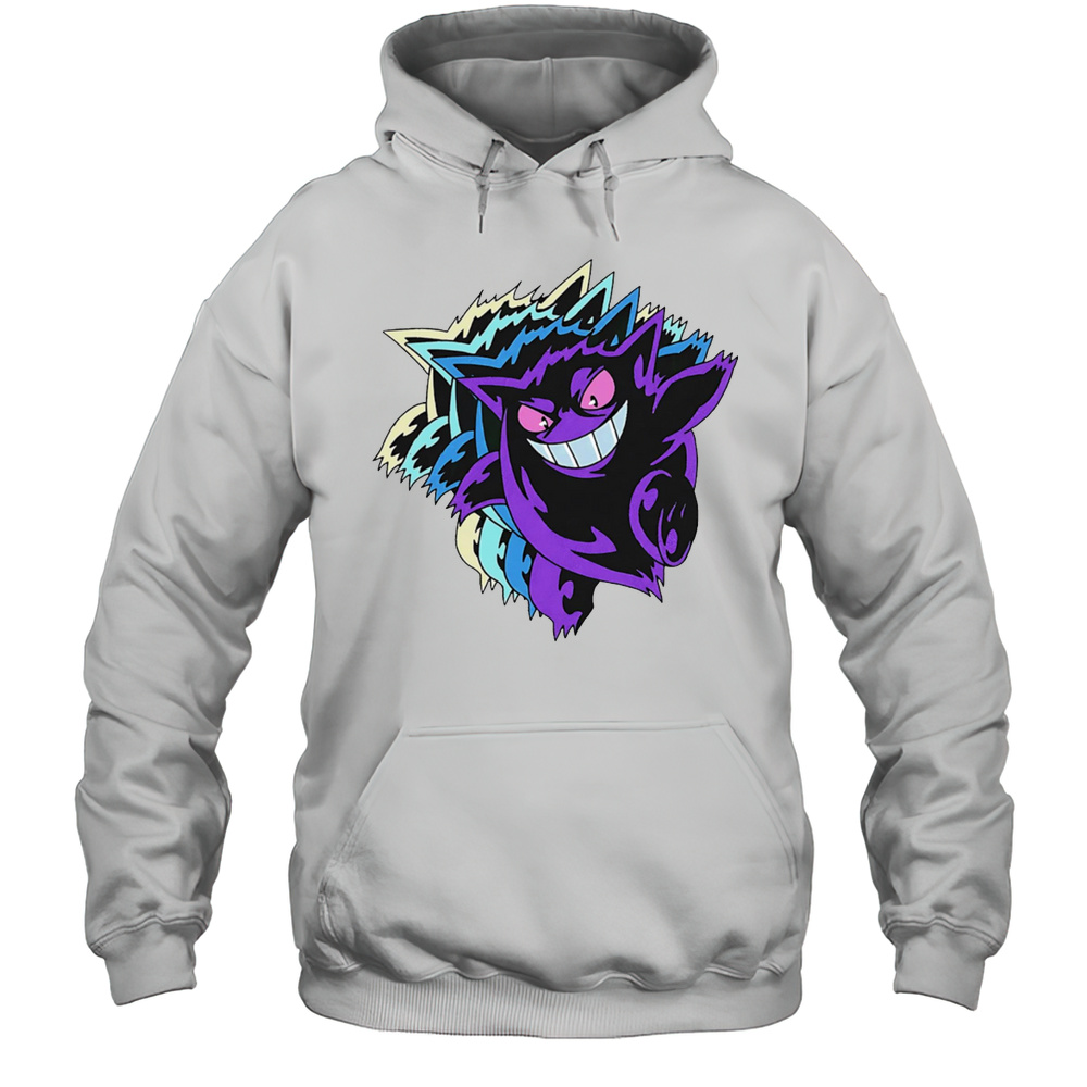 Cyberpunk Gengar Pokemon Shirt Unisex Hoodie