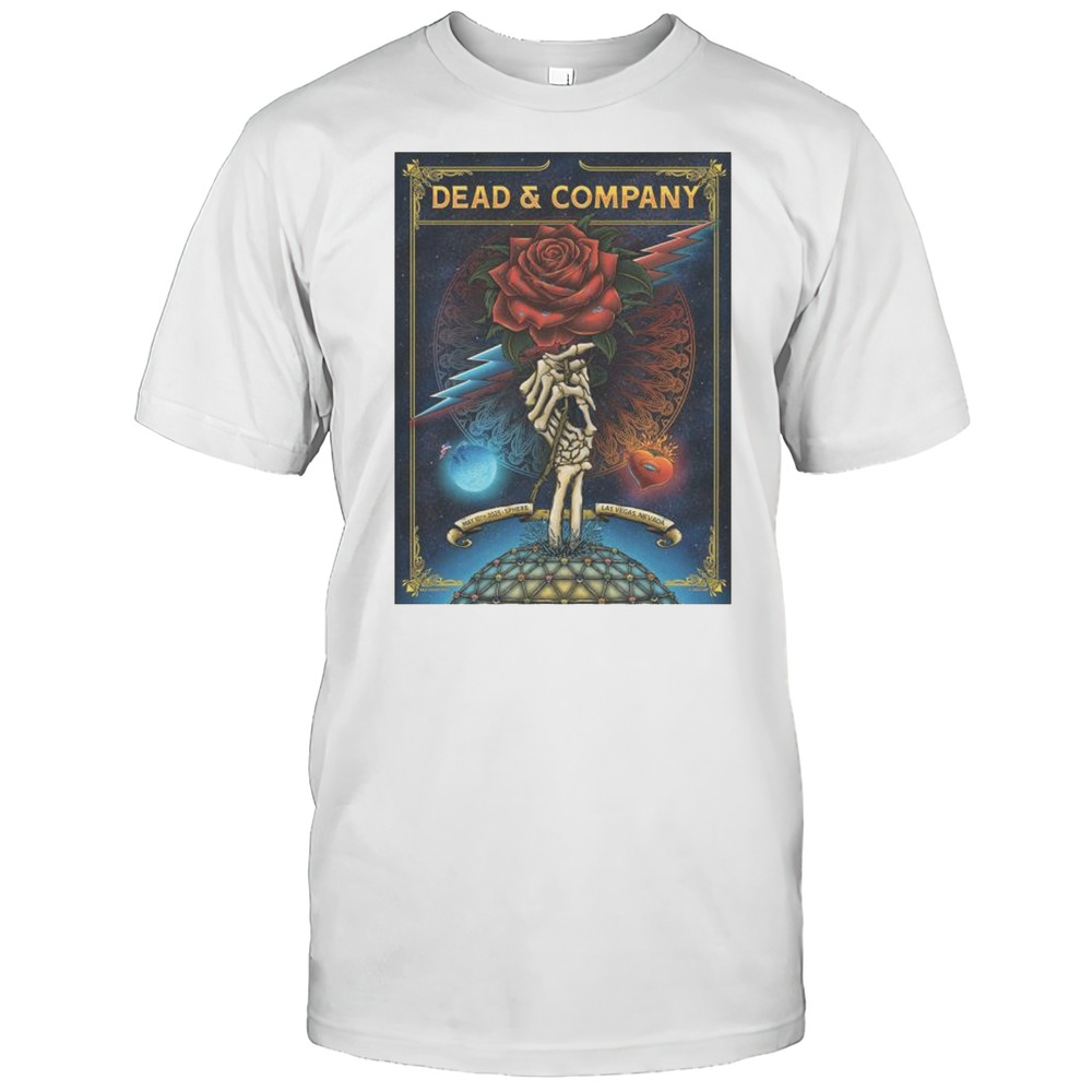 Dead  Company May 10-11 2025 Shows At The Sphere In Las Vegas T-shirt