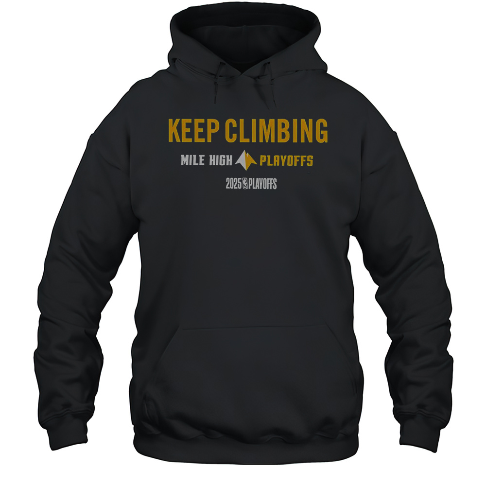 Denver Nuggets 2025 NBA Playoffs T-Shirt Unisex Hoodie