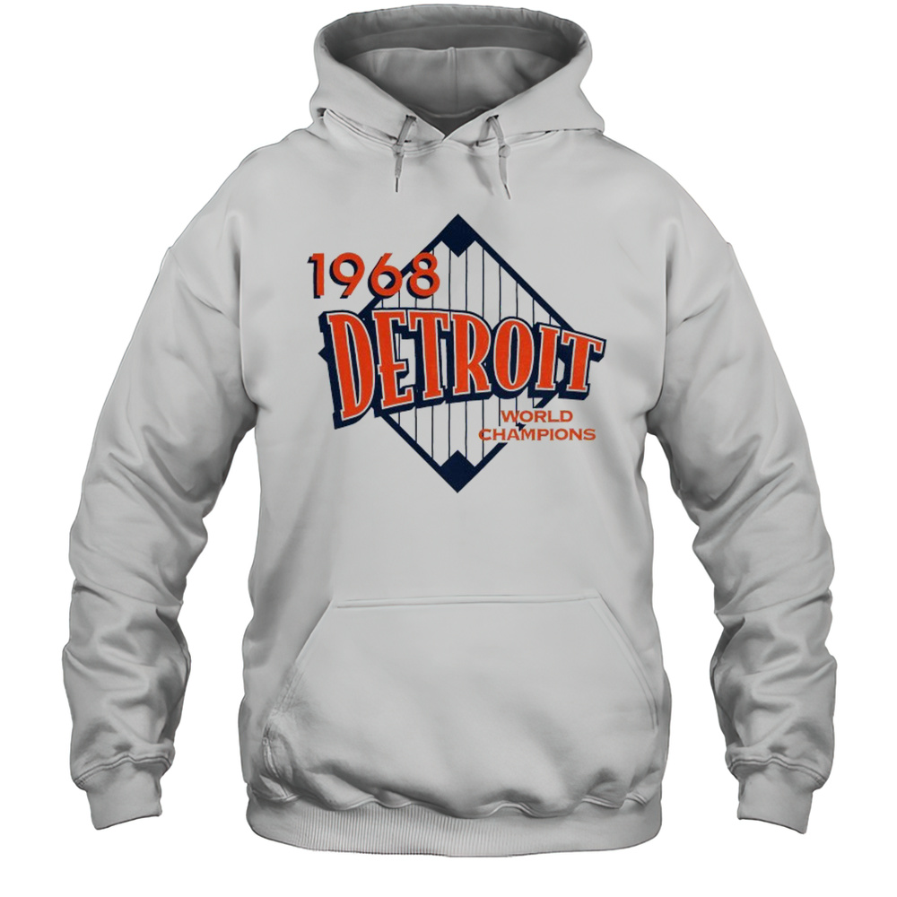 Detroit Tigers World Champions 1968 T-shirt Unisex Hoodie
