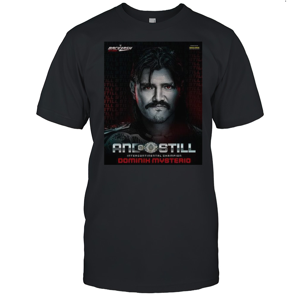 Dominik Mysterio Defeats Pnta At WWE Backlash St. Louis To Retain The Intercontinental Champion 2025 T-shirt