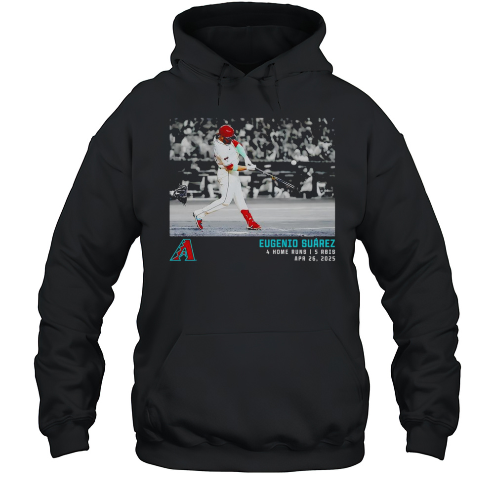 Eugenio Surez Arizona Diamondbacks Micro Moments Shirt Unisex Hoodie