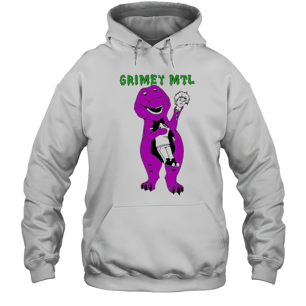 Grimey Barney And Friends T-shirt Unisex Hoodie