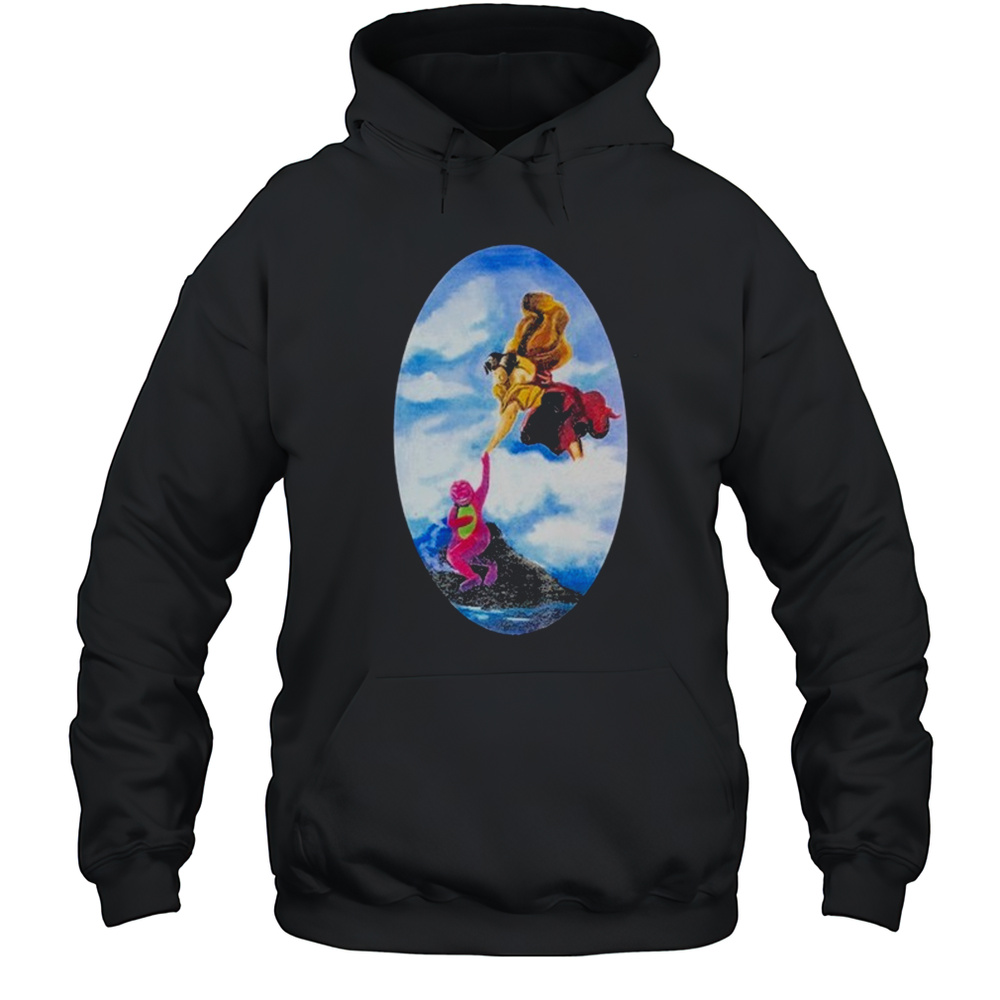 Grimey Barney Is God T-shirt Unisex Hoodie
