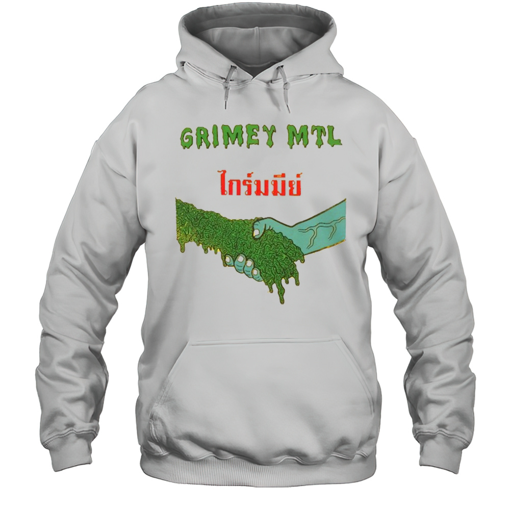 Grimey Friends Hands T-shirt Unisex Hoodie