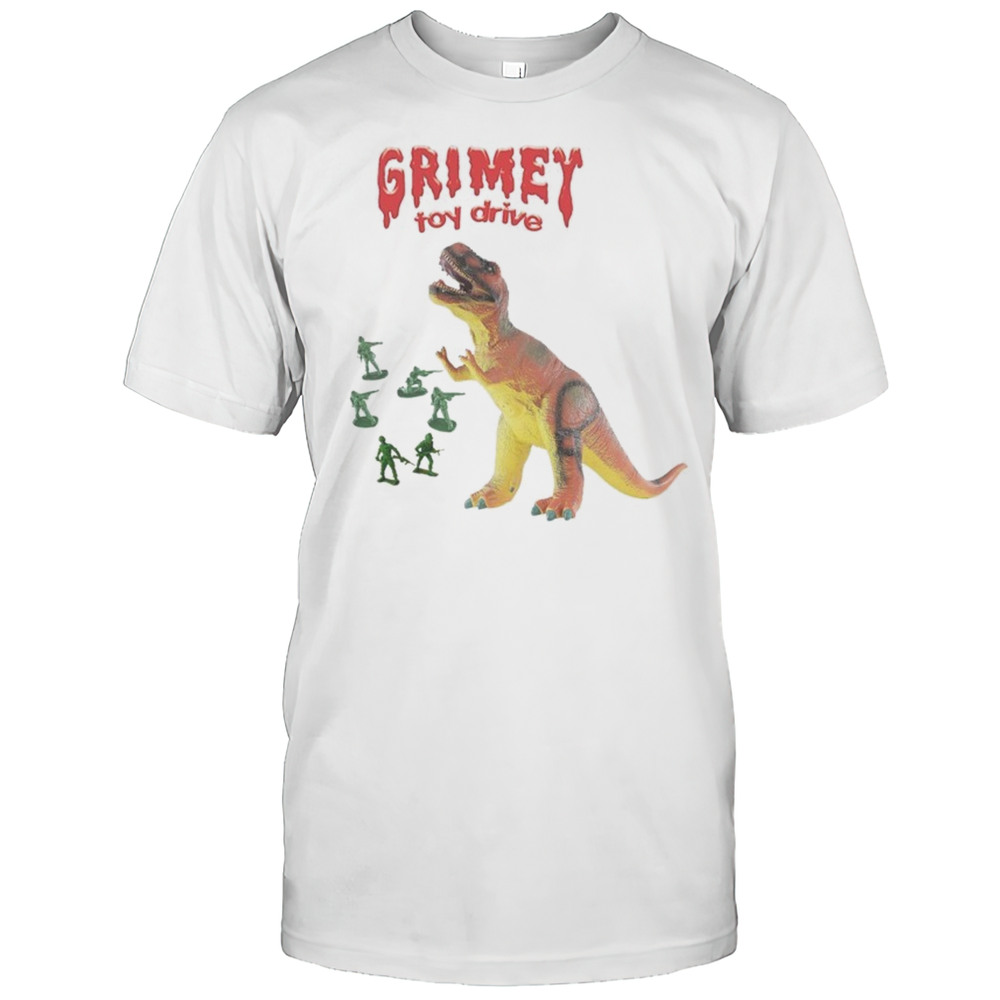 Grimey Toy Drive Dinosaur T-shirt